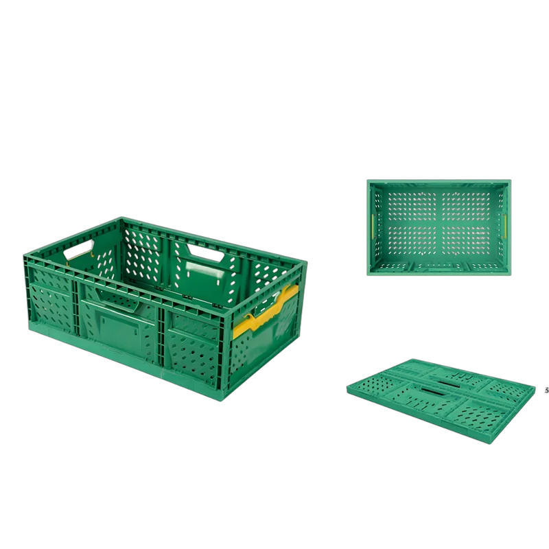 Vented Plastic Crate 600x400x220