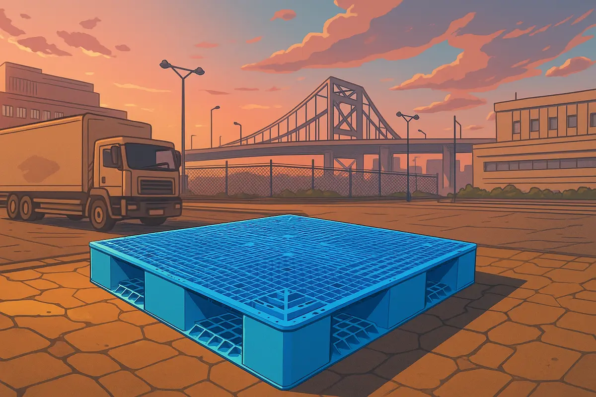 1200x1200 heavy duty plastic pallet